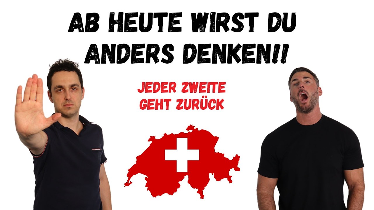 Rückzüger Schweiz🇨🇭- Zurück nach Deutschland 🇩🇪| Fast jeder zweite ist betroffen😩! Fakten und Gründe