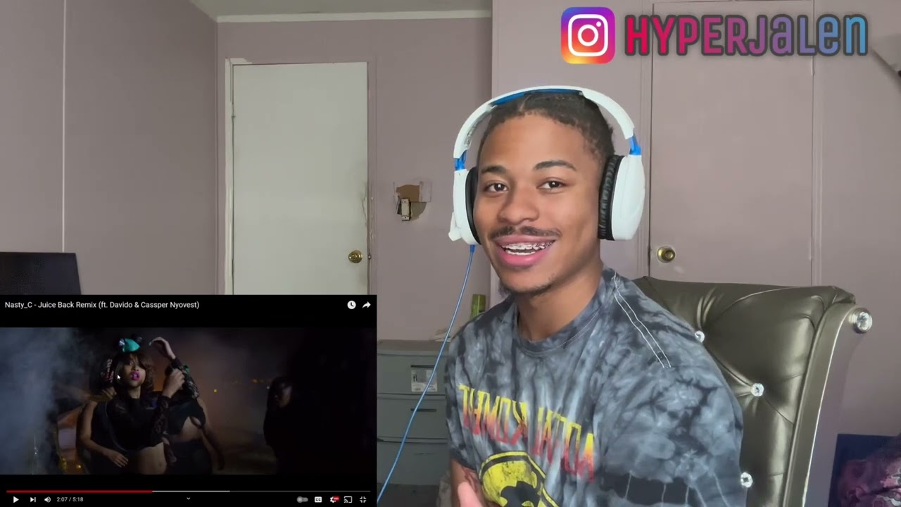 HARD🔥NASTY C-JUICE BACK REMIX FT. DAVIDO & CASSPER NYOVEST (REACTION) 🤯
