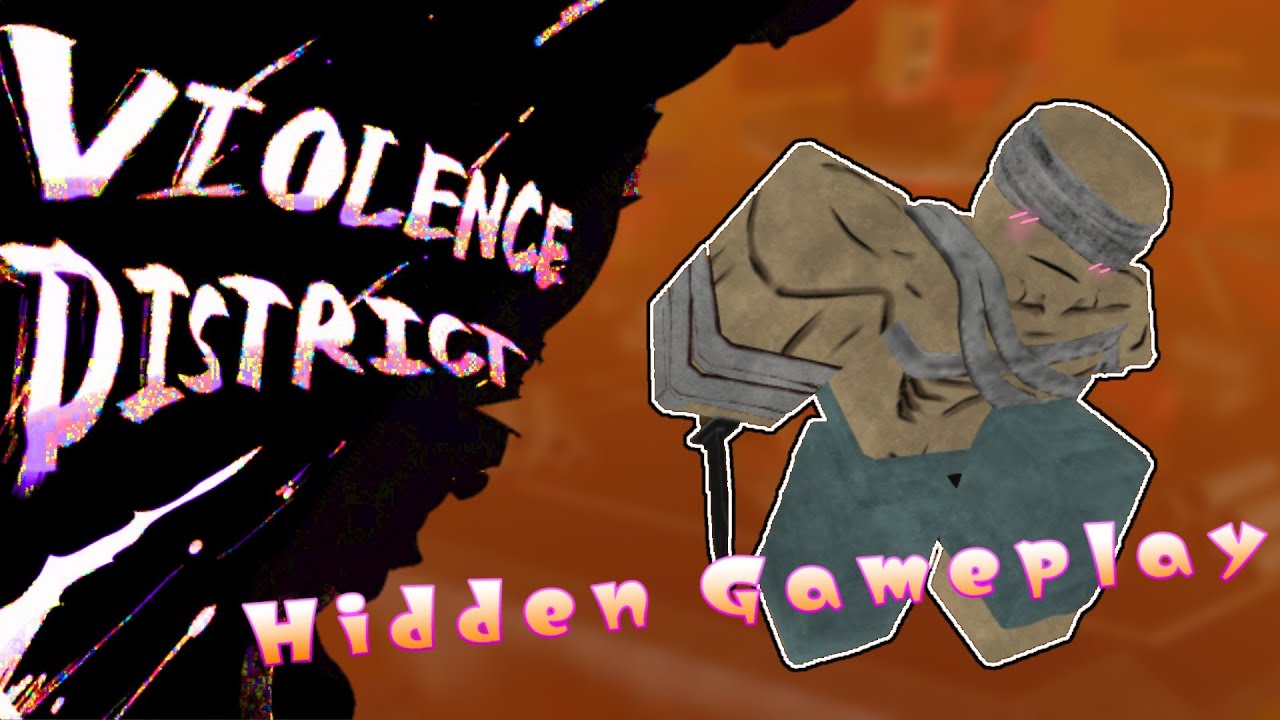 Hidden Gameplay | Violence District | Roblox | #1