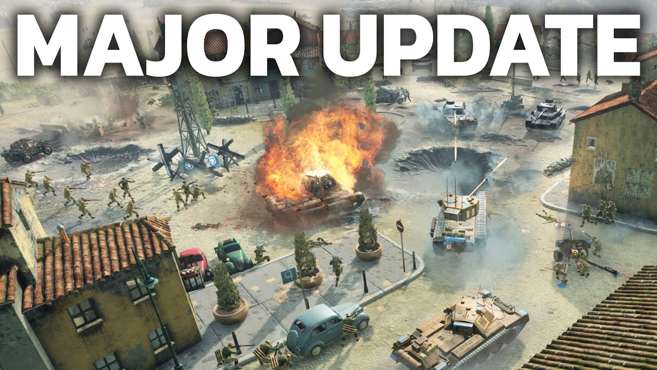 MASSIVE GRAPHICAL OVERHAUL for this WW2 RTS | Company of Heroes 3 Steel Shepherd Update