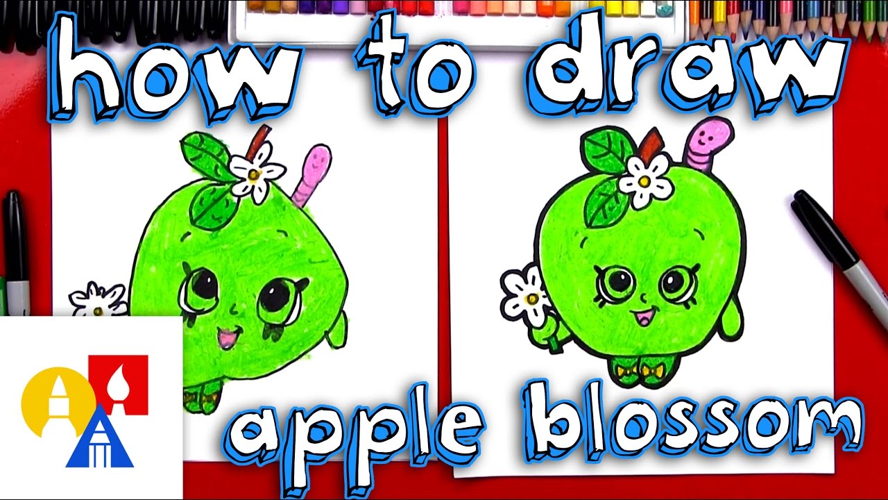 How To Draw Apple Blossom Shopkins