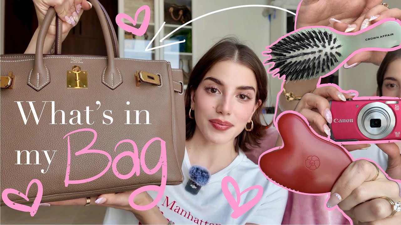 What's in my bag? 👛 ماذا يوجد في حقيبتي؟ ( my everyday essentials + random items )