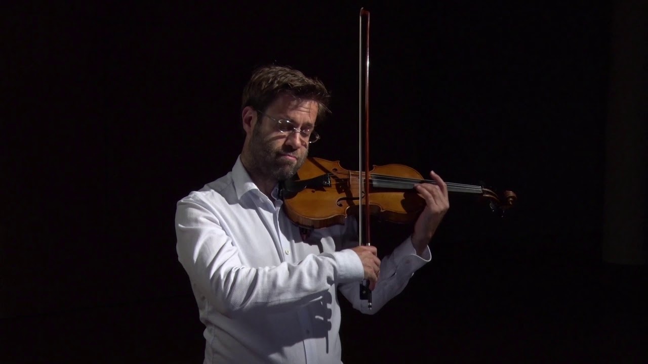 Tomas Cotik plays the Brahms Symphony N. 1 Mvt. 2 Concertmaster excerpt