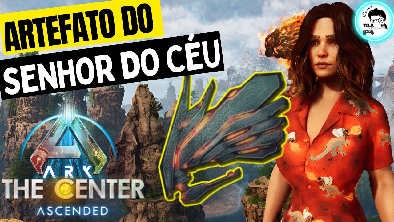 COMO PEGAR O ARTEFATO DO SENHOR DO CÉU NO THE CENTER #ark  #arksurvivalascended