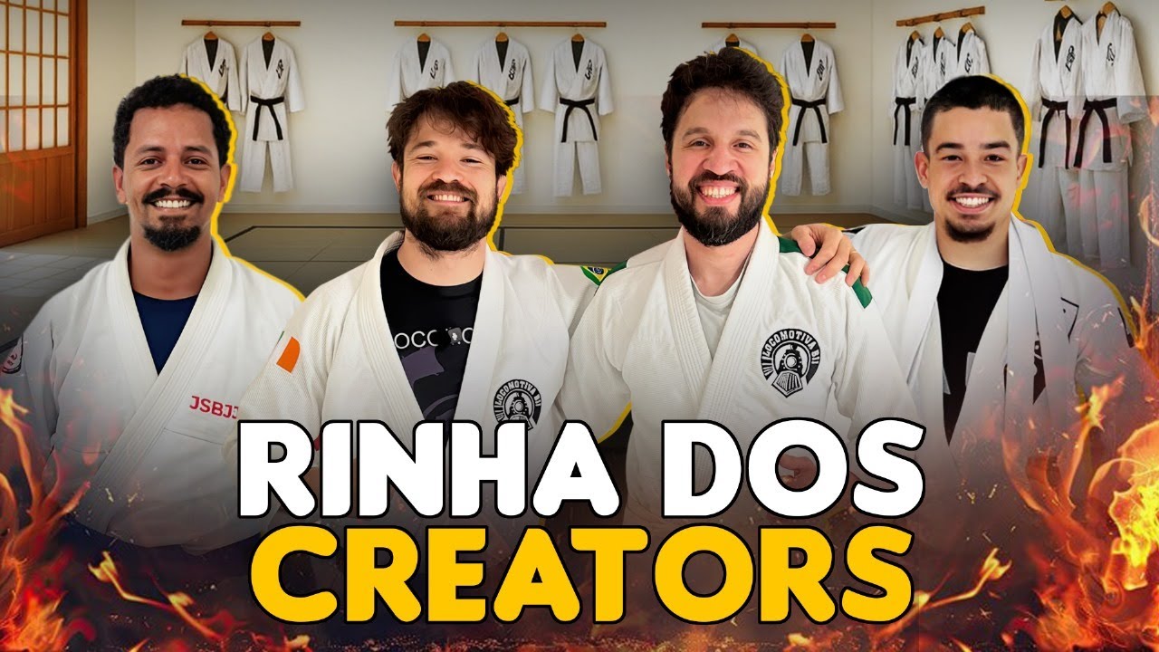 BATALHA DE INFLUENCIADORES - TREINO DE BRAZILIAN JIU-JITSU