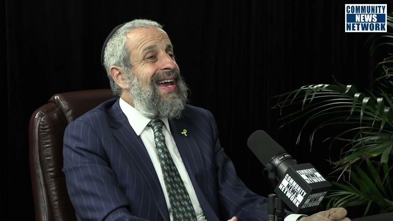 Michael Miller speaks with Rabbi Yossi Harlig, from the Chabad of Kendall/Pinecrest