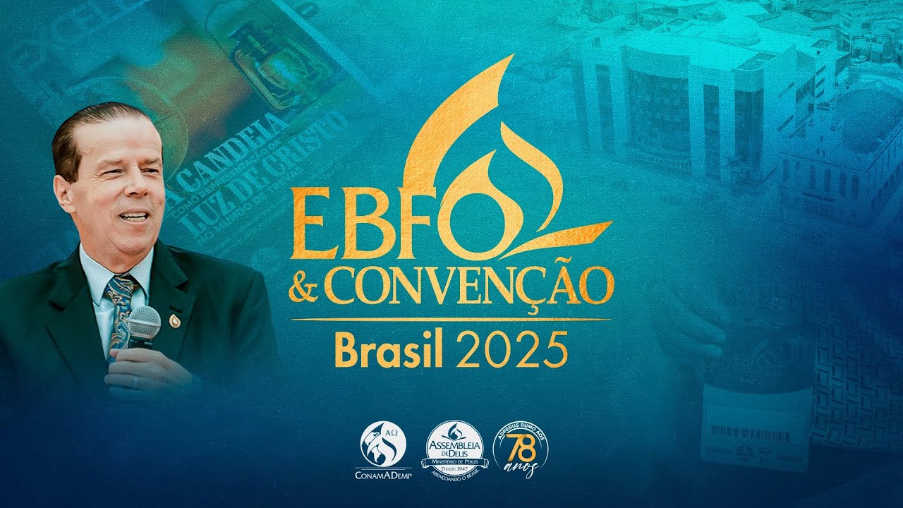 EBFO & Convenção Brasil 2025: Domingo Manhã - TV ADPerus 02.03.25