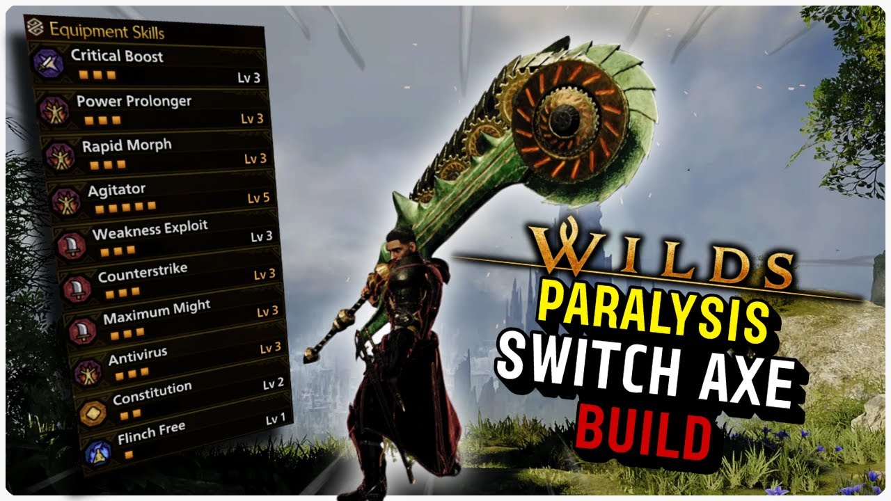 PARA SWITCHAXE IS OP WHEN YOU USE THESE SKILLS in Monster Hunter Wilds!