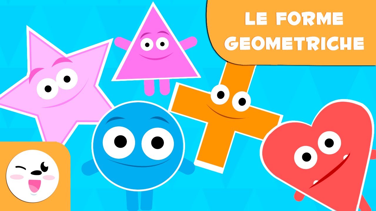 Forme geometriche per bambini - Vocabolario per bambini