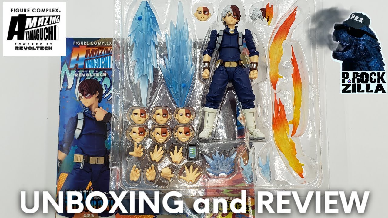 Kaiyodo Shoto Todoroki | My Hero Academia Amazing Yamaguchi Revoltech No.026 | Unboxing & Review