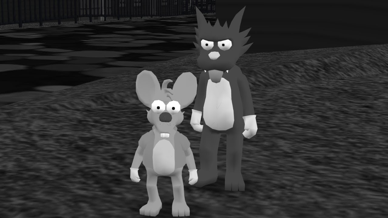The Simpsons Hit & Run - Itchy and Scratchy - Content Fillers Mod by Maz