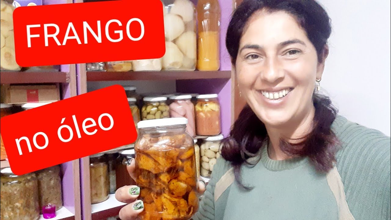 FRANGO NO ÓLEO PARA ARMAZENAR SEM COMPLICAÇÕES