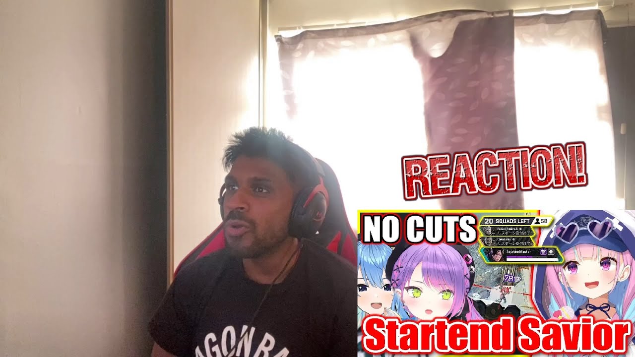 Aqua UNLEASHES her FULL POWER after Towa & Suisei die HOLOLIVE APEX REACTION! OH WOW! O_o