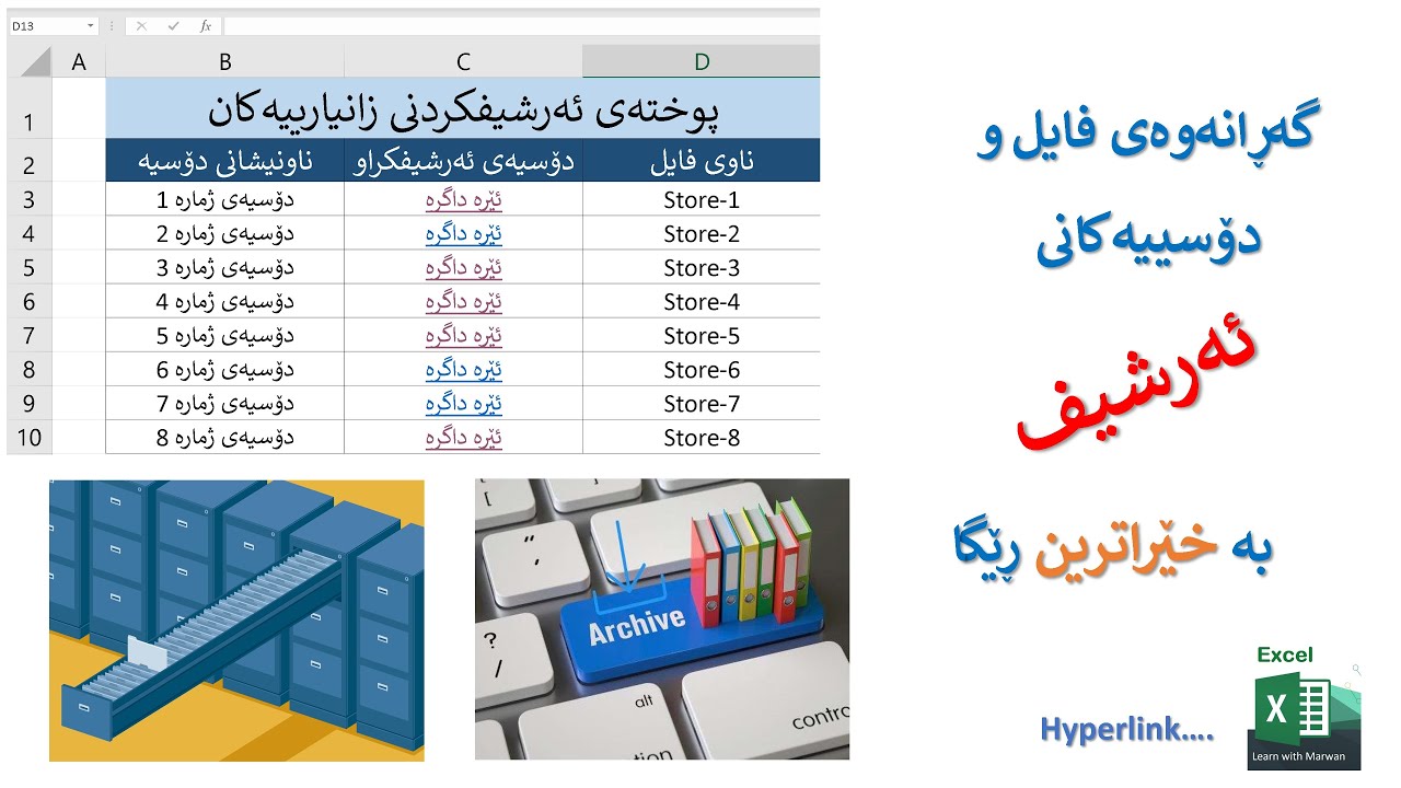 گەڕانەوەی فایلەکانی ئەرشیفکراو بە خێراترین ڕێگا