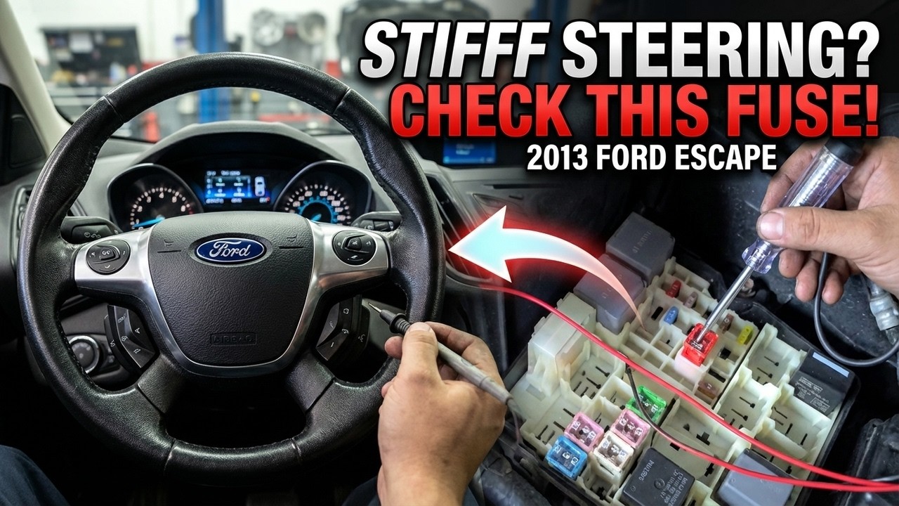 Проблемы с рулевым управлением Ford Escape 2013-2016 РЕШЕНЫ