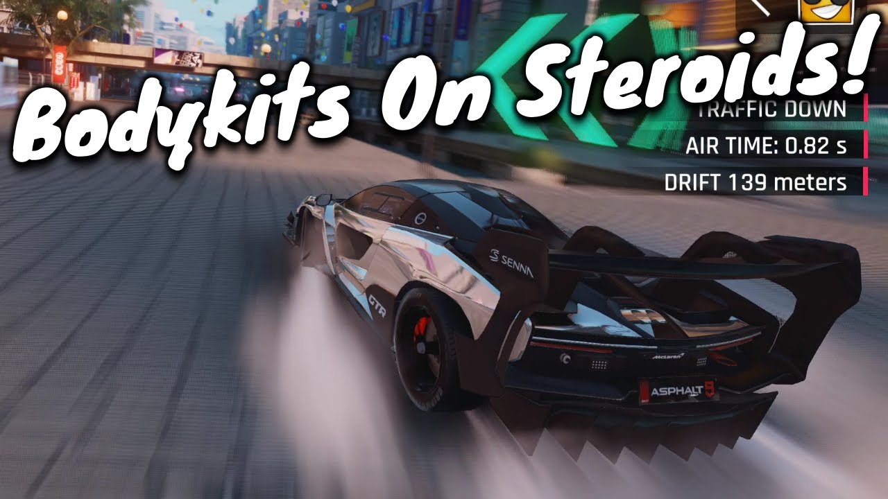 Bodykits On Steroids! | Asphalt 9 5* Golden McLaren Senna GTR Multiplayer