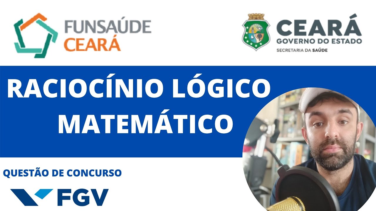 FUNSAÚDE#01 - RACIOCÍNIO LÓGICO MATEMÁTICO