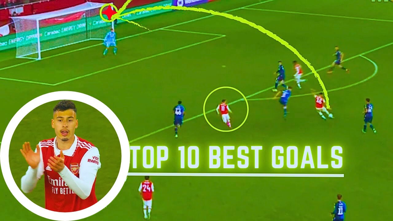 Gabriel Martinelli Top 10 best goals Of arsenal