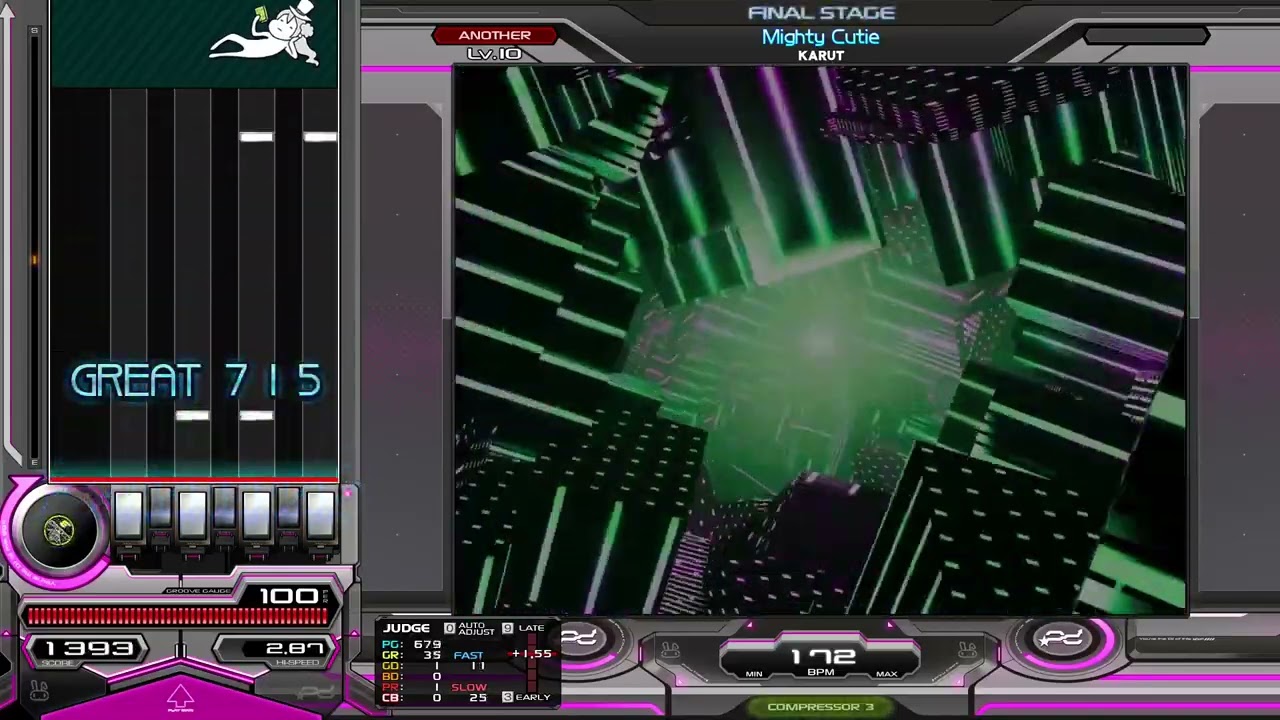 beatmania ⅡDX 32 Pinky Crush Mighty Cutie SPA