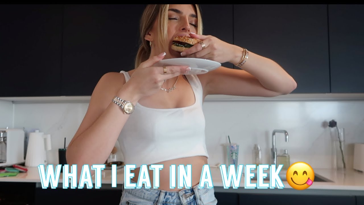 what I eat in a week!