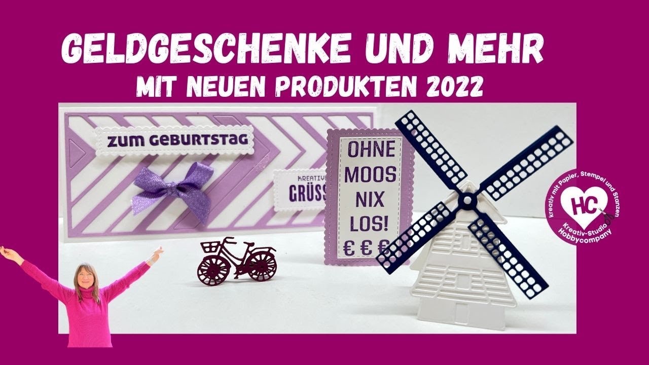 Geldgeschenke + mehr mit neuen Stampin`Up! Produkten