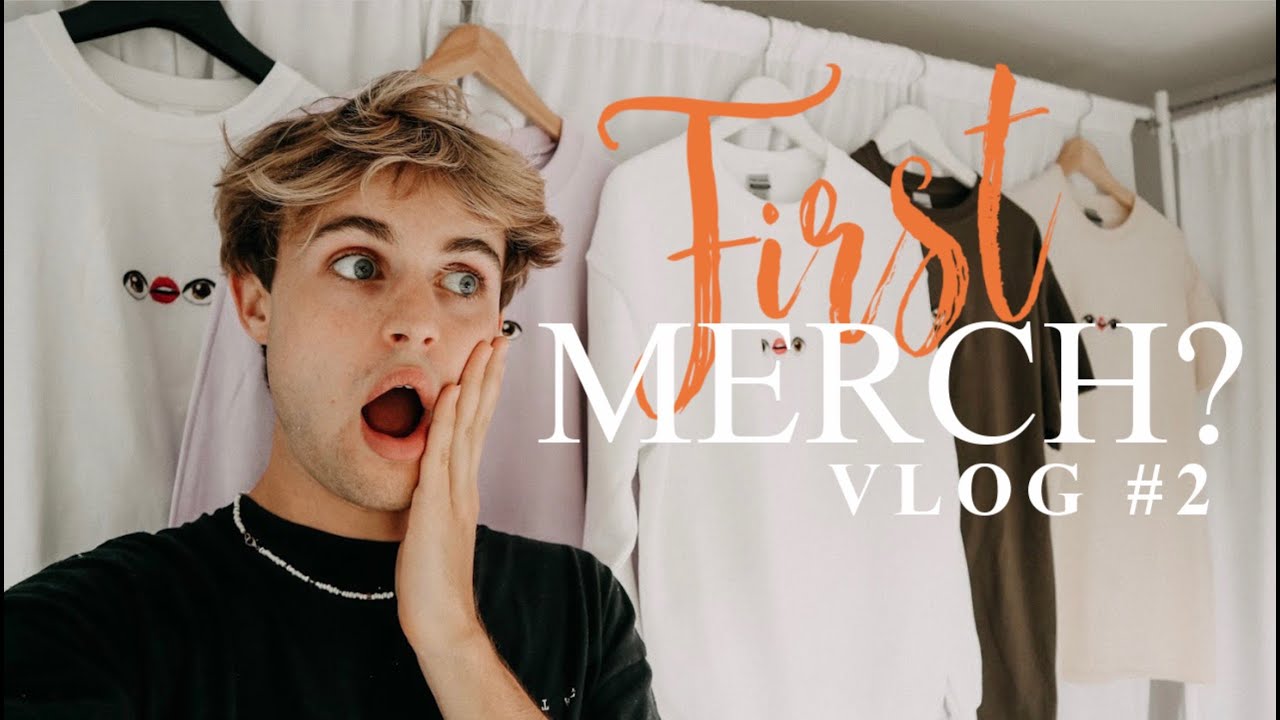 FIRST MERCH? | Patch Hand-Embroidery Tutorial | Vlog #2 | Henri Purnell