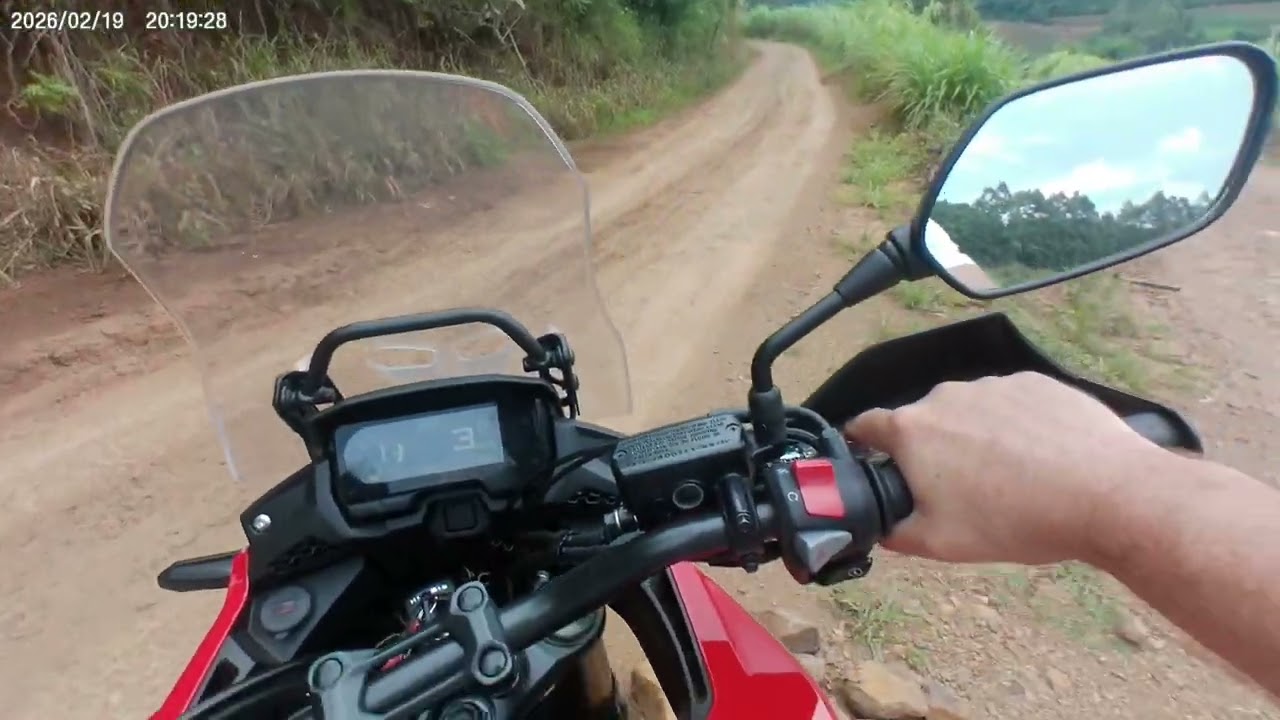 Passeio de volta às Origens,  terra Natal!!! Cb500x Off-Road para Linha Botão e Monte Alverne.