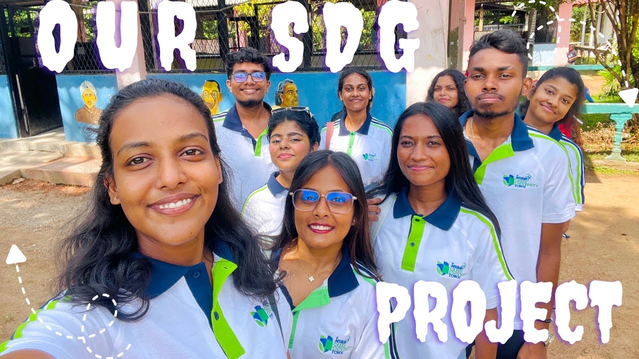 Our SDG Project💚🍃| NSBM Green University #SDGProject #unidays #sinhalavideo