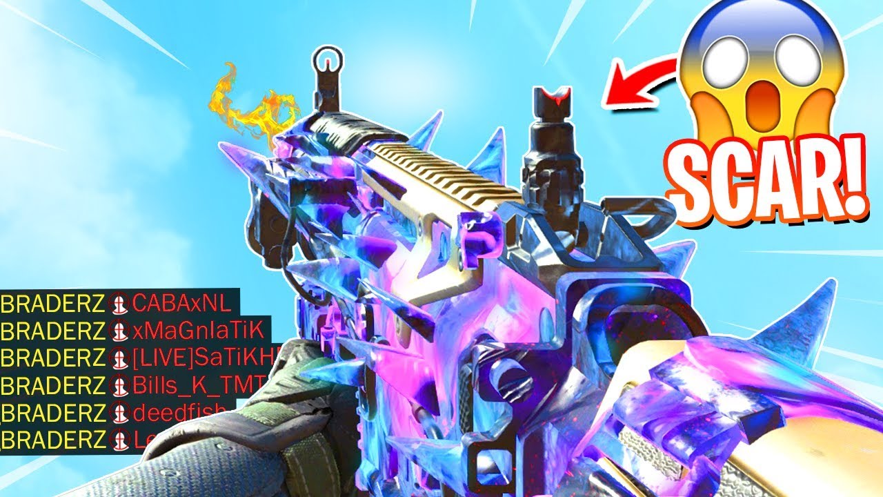 THEY BROUGHT BACK THE SCAR in Black Ops 4...😱 (BETTER THAN BEFORE)