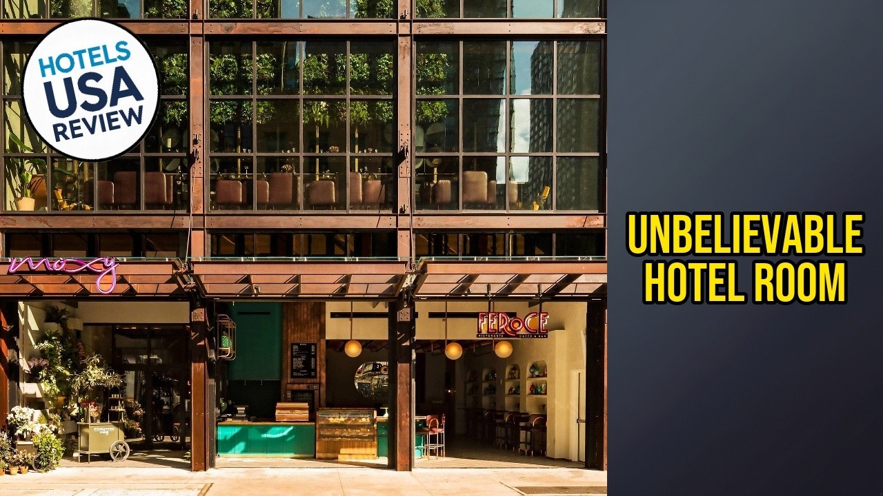 Moxy NYC Chelsea - Unbelievable Hotel Room | New York (NY), United States🌟