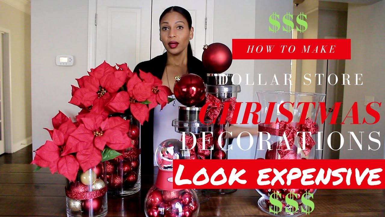 DIY Christmas Decoration Ideas | Dollar Tree Christmas Decor