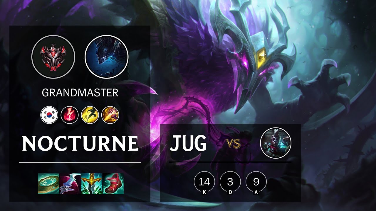 Nocturne Jungle vs Ekko - KR Grandmaster Patch 11.23