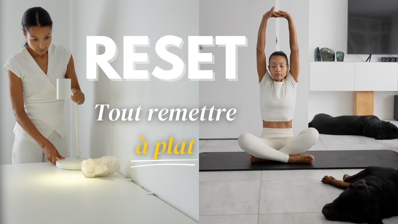 RESET RENTRÉE| Tri bureau, Pilates posture, test Ube Latte (ma nouvelle routine productive et slow)