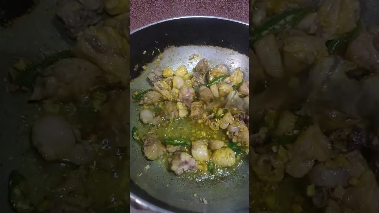Broccoli chicken diye dry recipe