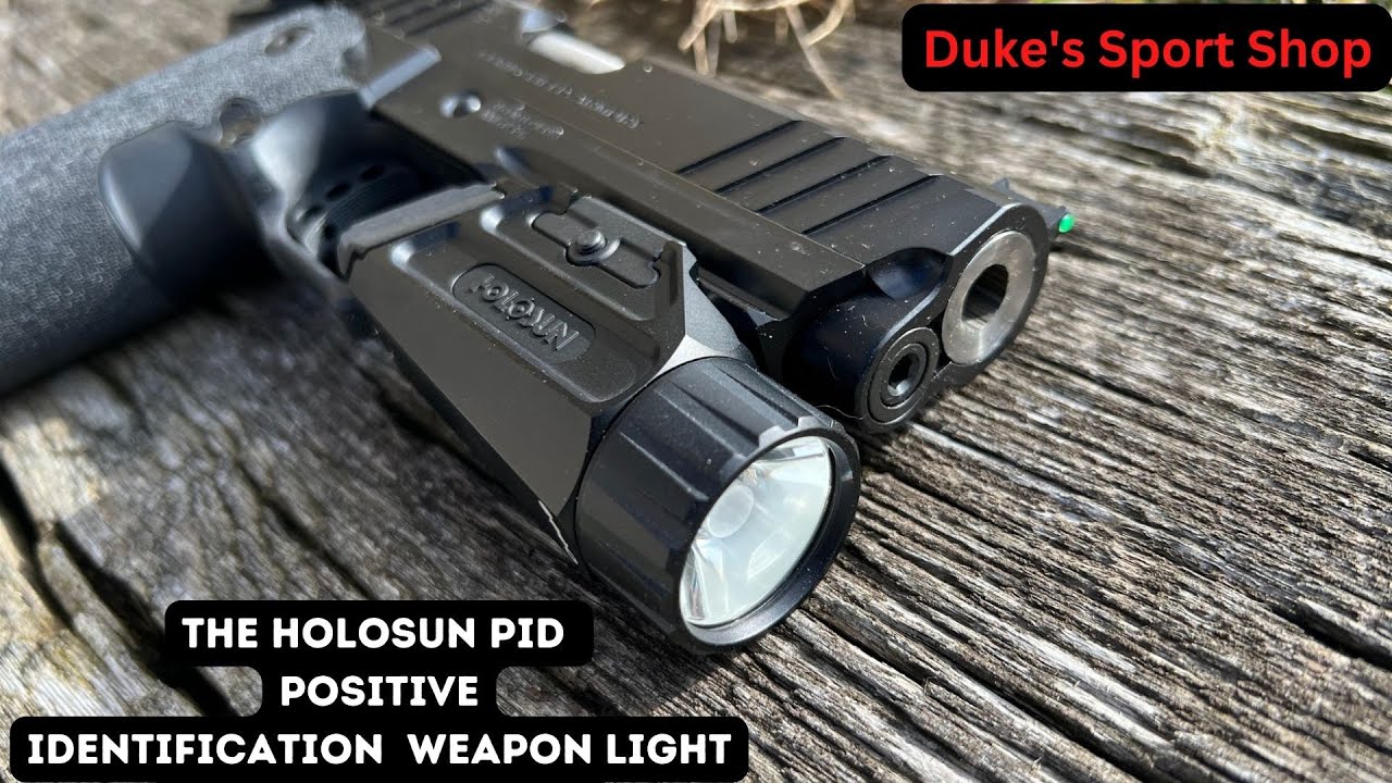 The Holosun PID Positive Identification 1000 Lumen Weapon Light