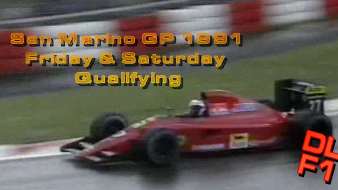 F1 San Marino 1991 - Friday & Saturday Qualifying 🇸🇲