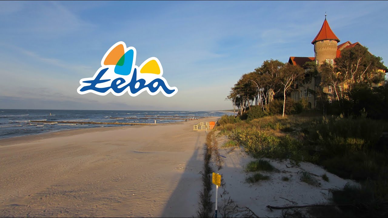 Łeba (Polnische Ostsee) und Campingplatz Nr. 51 Lesny