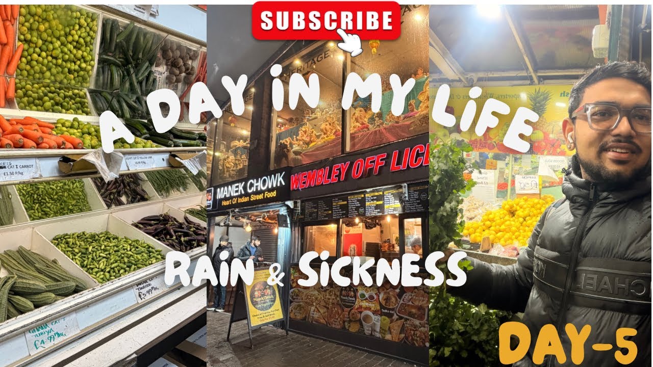 Sick Leave નો દિવસ 😷 | Depressed Weather| DAY-5