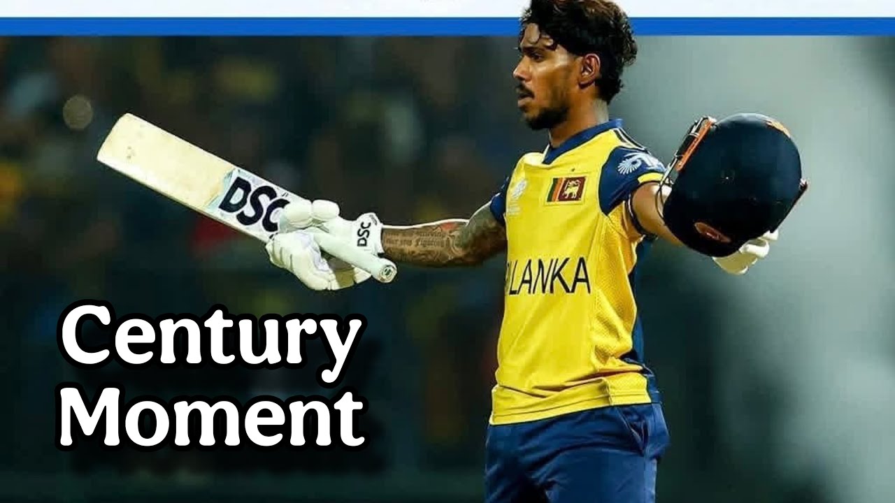 Pathum Nissanka&rsquo;s century moment #pathumnissanka #icct20worldcup2026 #slvsaus 