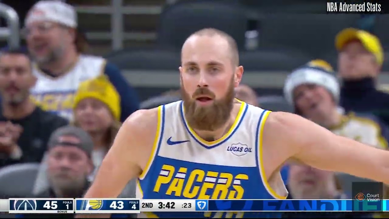 Jay Huff - 13 Points, 4 Blocks, 4 Rebounds vs Wizards - 2025-26 Regular Season