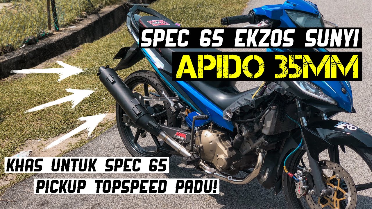 LC135 Spec 65mm Ekzos Cutting Standard Apido 35mm Sunyi! Senyap & Power! Spec Abah Abah! Ekzos Y15ZR