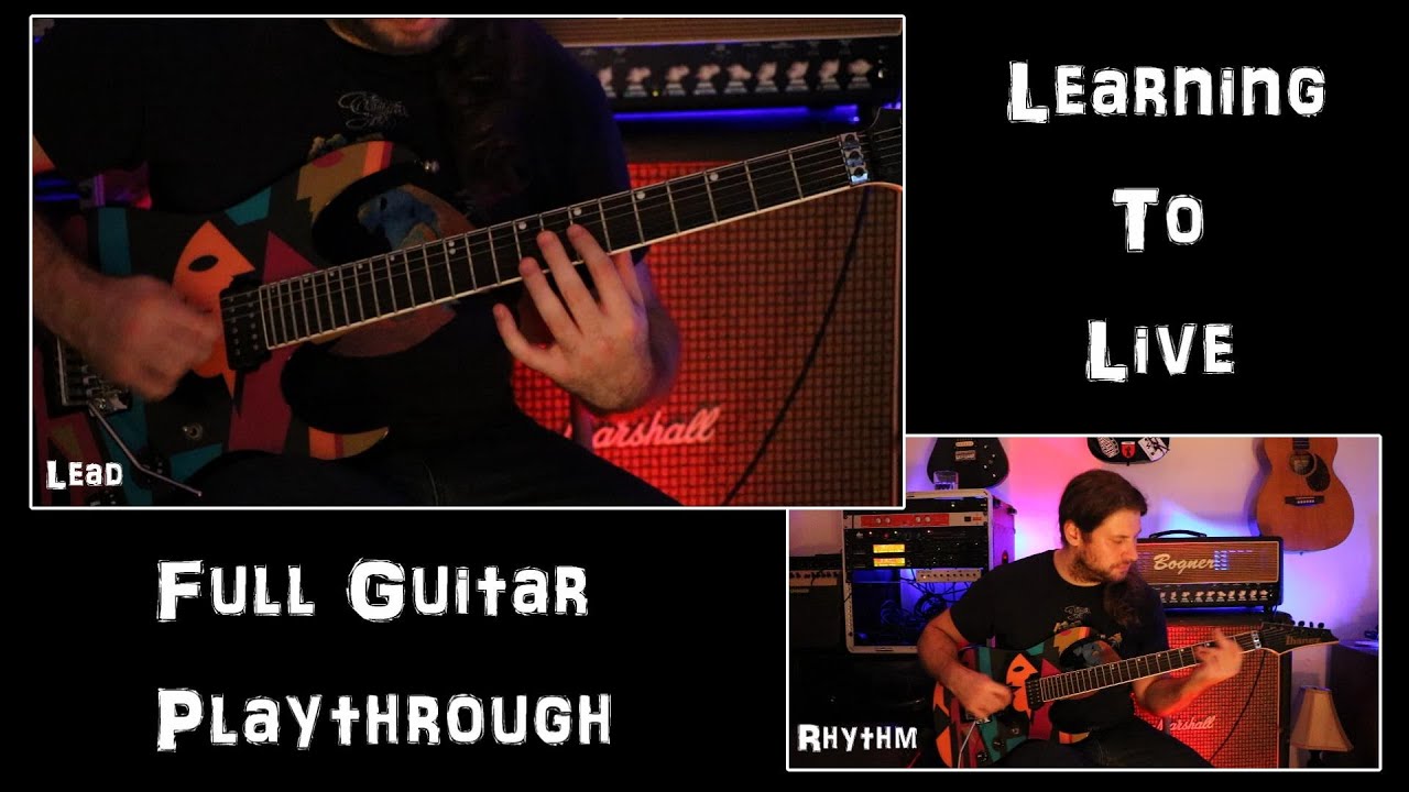 Dream Theater - Learning To Live (Guitar Playthrough)