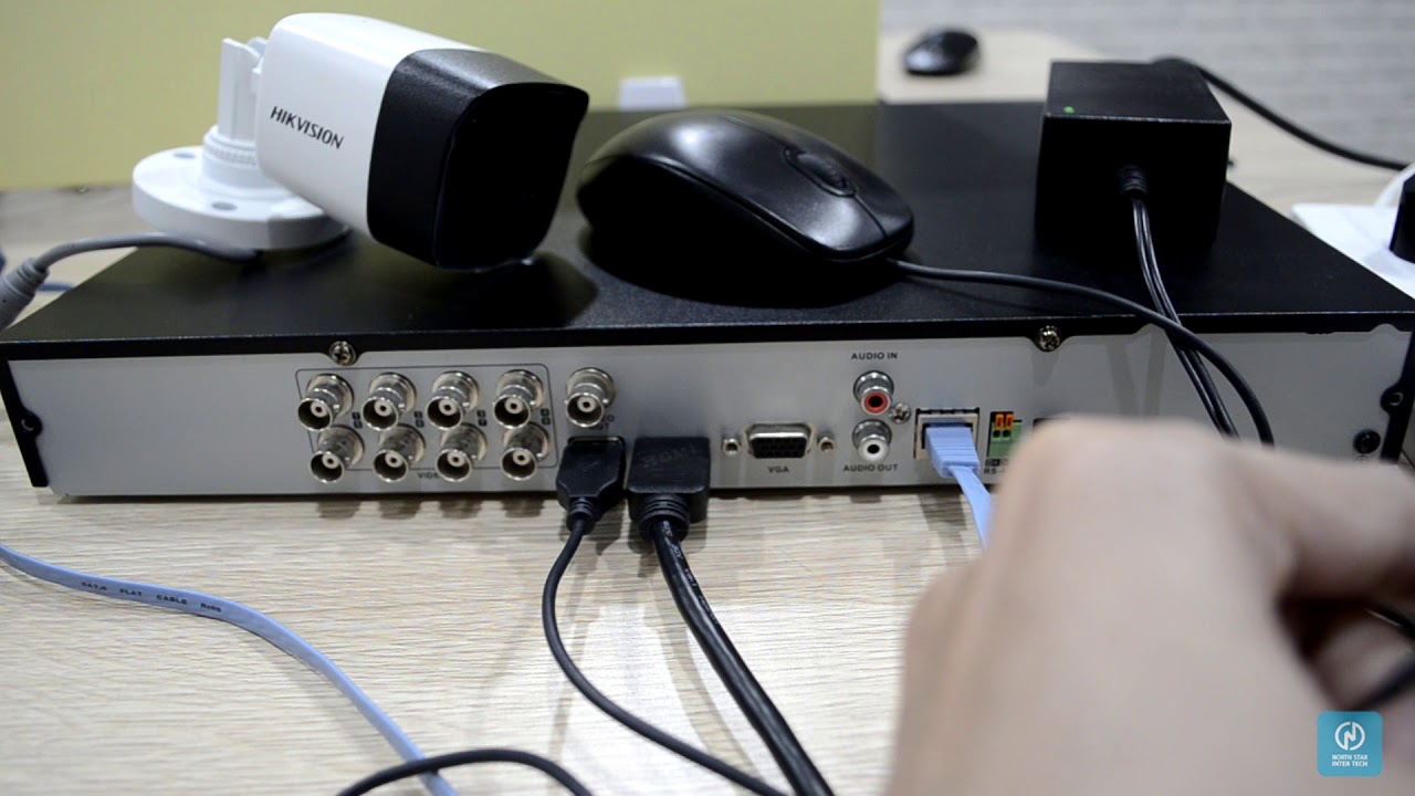 วิธีติดตั้งกล้องวงจรปิด Hikvision complete 4