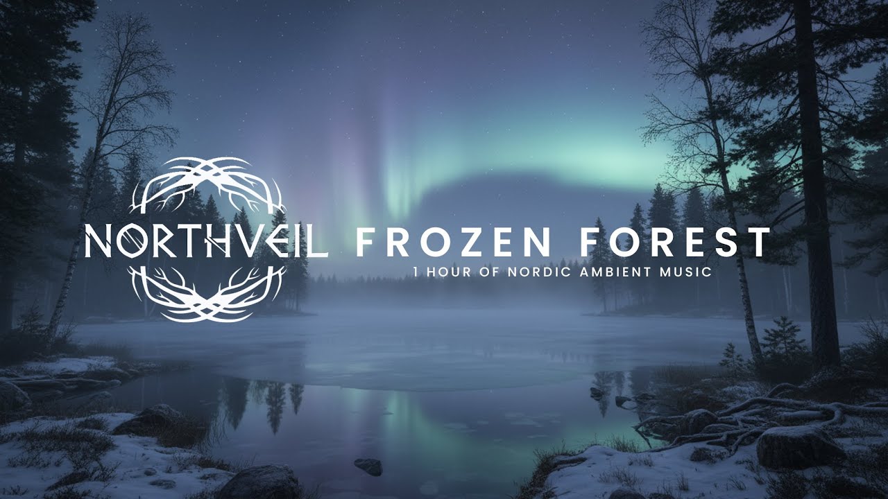 1 Hour of Nordic Ambient Folk Music &bull; Frozen Forest | Study & Relax | NORTHVEIL