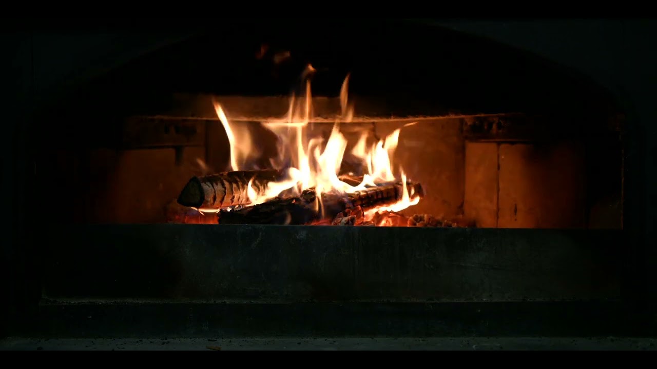 Fireplace - Birch Wood - Silent