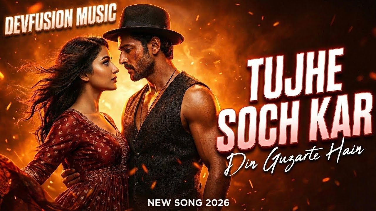New Song 2026 | Tujhe Soch Kar Din Guzarte Hain ❤️ | Official Romantic Song | 4K Ultra HD