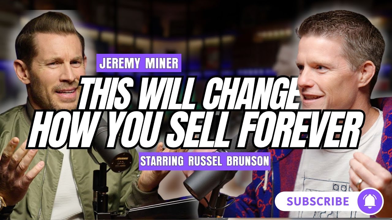 The Most Disruptive Sales Techniques Ever Released– With Russell Brunson | Ep. 363