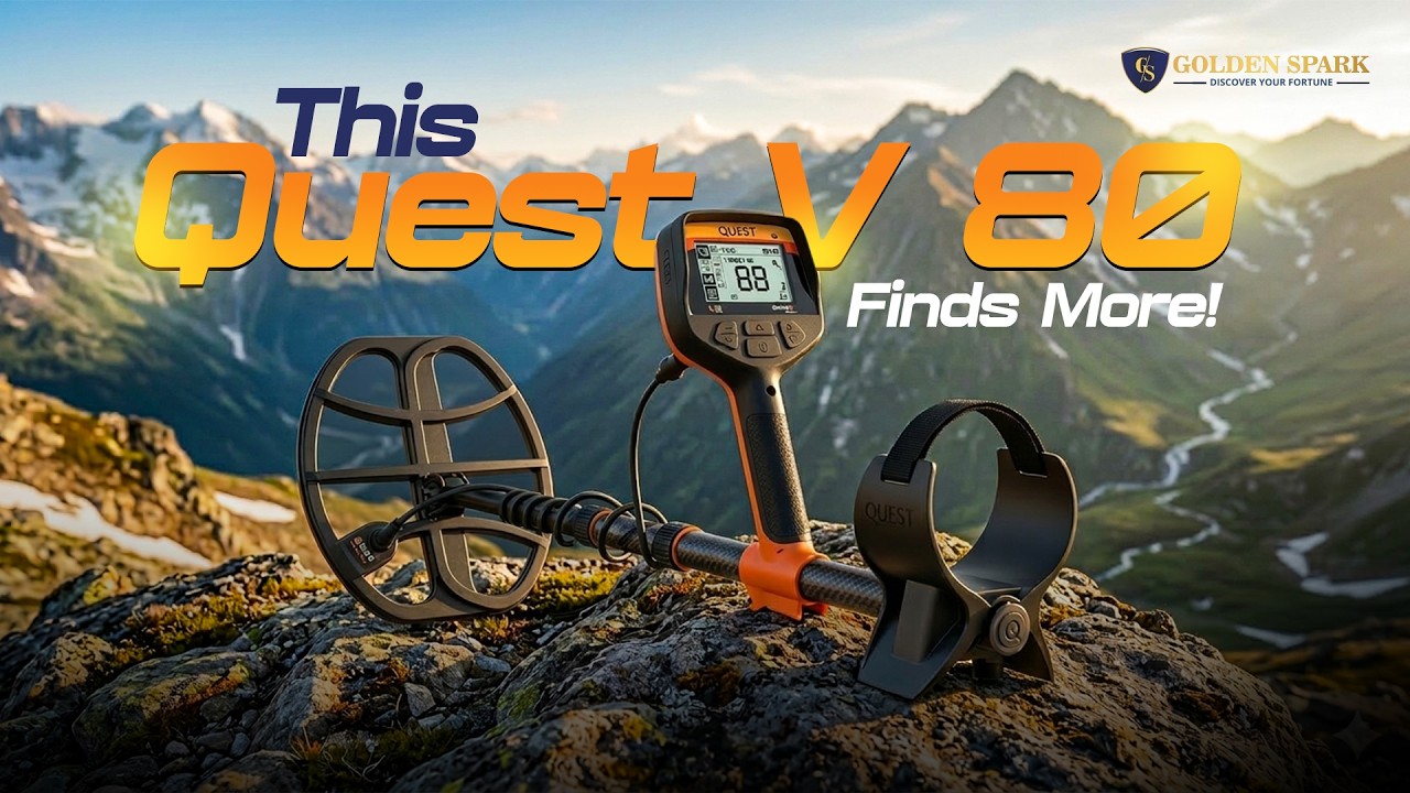 This 80kHz HYPERQ Metal Detector Finds What Others Miss