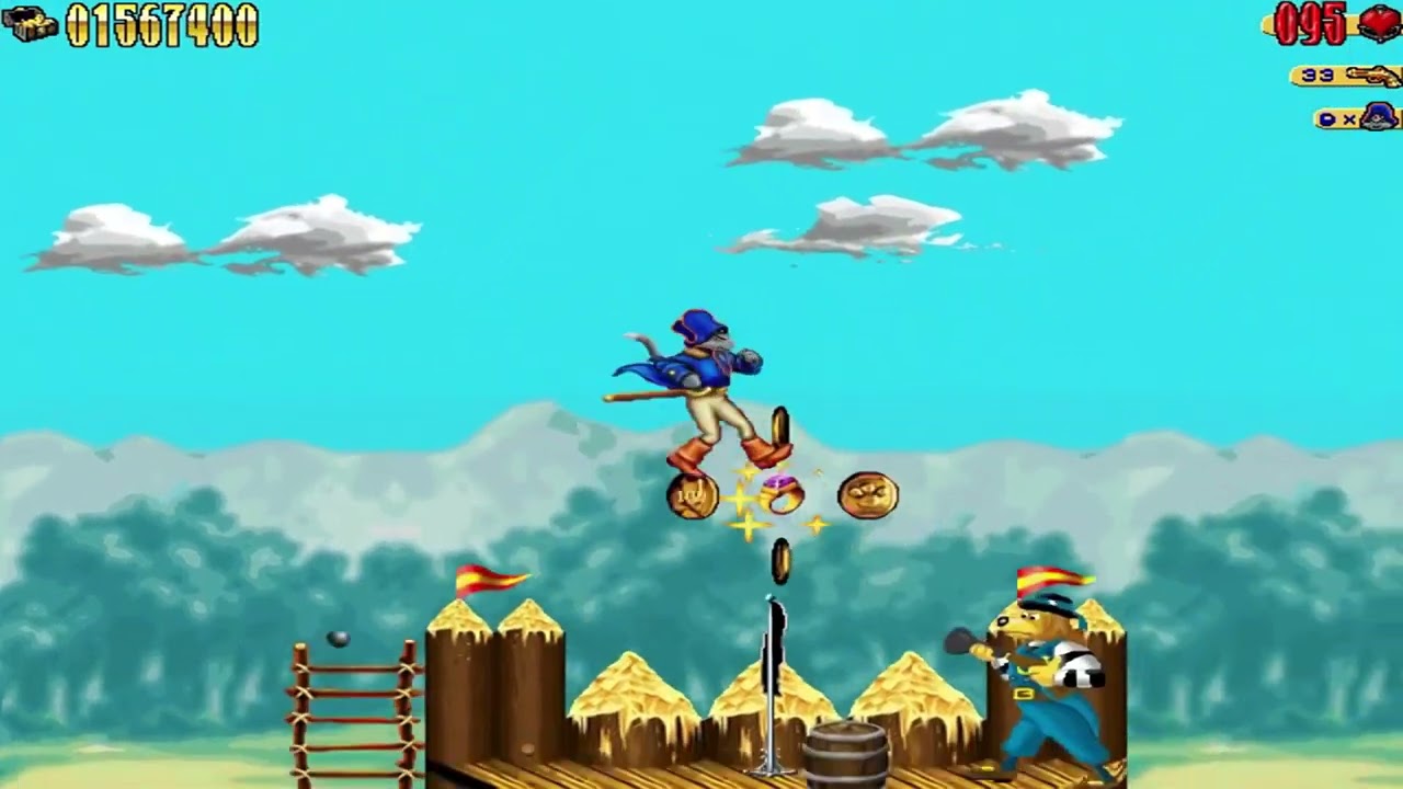 Captain Claw - Level #2 - The Battlements