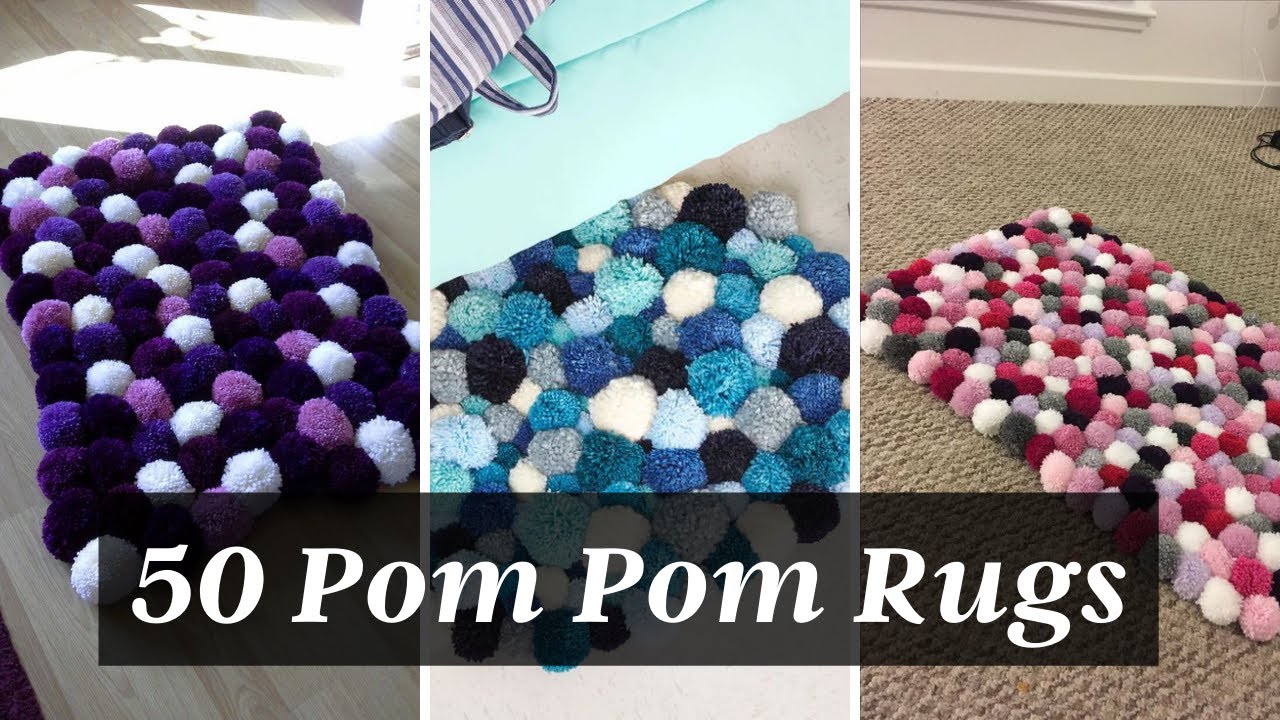 DIY Pom Pom Rug: Cozy and Colorful Addition to Your space